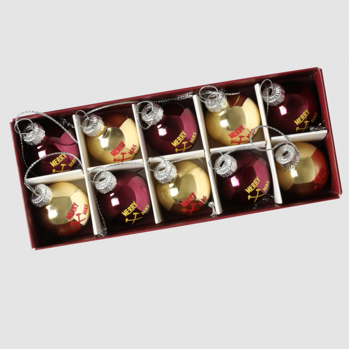 West Ham 10 Pack Mini Baubles