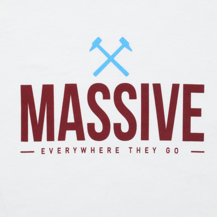 Womens White West Ham Are Massive T-Shirt