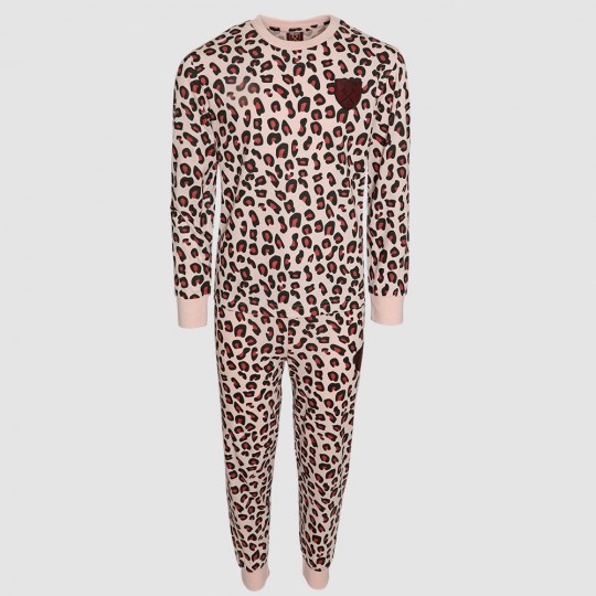 West Ham Womens Leopard Print Pyjamas