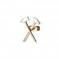 West Ham 9CT Gold Hammers Ear Stud