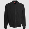 Black Tonal Crest Jacket