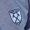West Ham Denim Crest Polo - Blue