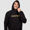 West Ham Black/Gold Hoodie