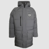 Mens Grey Bench Coat