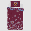West Ham Bubbles Single Duvet Set