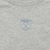 Crest on West Ham Junior Puff Print Grey T-Shirt