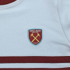 Crest on West Ham Junior Retro Pique Blue T-Shirt