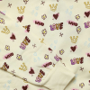 Close up of West Ham Junior Love Cream Sweatshirt
