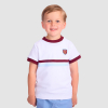 West Ham Junior Retro Pique T-Shirt - White