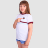 West Ham Junior Retro Pique T-Shirt - White
