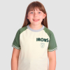 West Ham Junior Chenille T-Shirt - Cream/Green