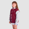 West Ham Junior Puff Print Jacket - Claret/Blue