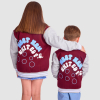 West Ham Junior Puff Print Jacket - Claret/Blue