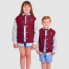 West Ham Junior Puff Print Jacket - Claret/Blue