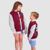 West Ham Junior Puff Print Jacket - Claret/Blue