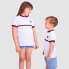 West Ham Junior Retro Pique T-Shirt - White