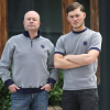 West Ham Crucial Funnel Neck Top - Navy