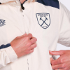 West Ham 25/26 Adults Ecru Shower Jacket