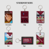 West Ham Personalised Metal Keyring