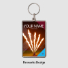 West Ham Personalised Metal Keyring