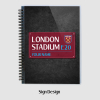 West Ham Personalised 6X8 Notebook
