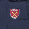 West Ham United Navy Padded Jacket - Junior