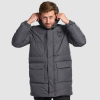 West Ham United Grey Padded Coat - Adults