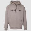 West Ham United Grey Hoodie - Adults