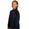 West Ham Junior Black 1/4 Zip Top