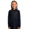 West Ham Junior Black 1/4 Zip Top