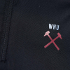 West Ham Junior Black 1/4 Zip Top