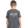 West Ham Junior Grey Space dye T-Shirt