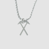 West Ham Stainless Steel Hammers Necklace & Chain