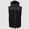 Adults Black/Khaki Hooded Gilet