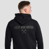 Mens Charcoal/Black Hoodie