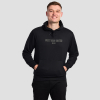 Mens Charcoal/Black Hoodie