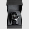 Black Silicone Strap Watch 