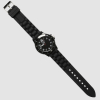 Black Silicone Strap Watch 