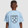West Ham Junior Blue Crest Back Print T-Shirt