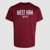 West Ham Junior Claret Reflective Print T-Shirt