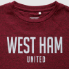 West Ham Junior Claret Reflective Print T-Shirt