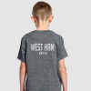 West Ham Junior Grey Space dye T-Shirt