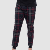 Mens Checked Lounge Pants