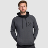 Mens Charcoal/Black Hoodie