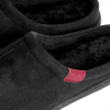 Mens Black Mule Slippers