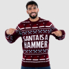Adults Santa Is A Hammer Christmas Jumper