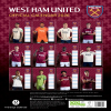 West Ham 2026 Calendar