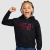 Junior Black Emb West Ham Hoodie