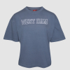 Womens Dark Blue Oversized T-Shirt