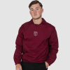Adults Claret Retro Cotton Drill Top